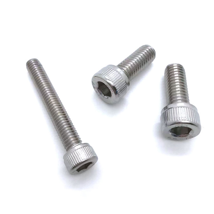 স্টেইনলেস স্টীল Knurled ক্যাপ হেড হেক্স সকেট বোল্ট